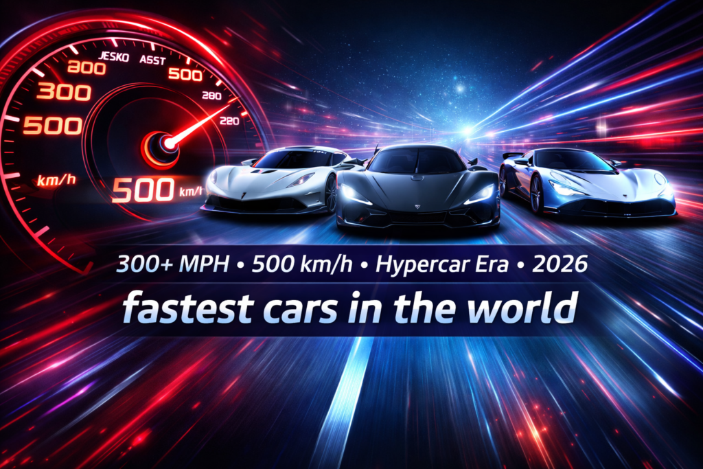 fastest cars in the world