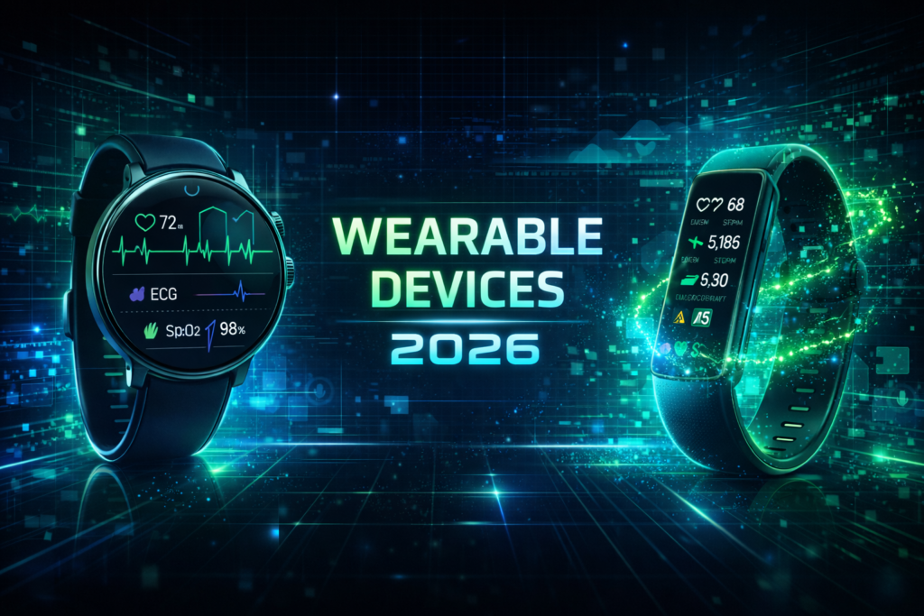 ⌚ Wearable Devices (Smartwatches, Fitness Bands)