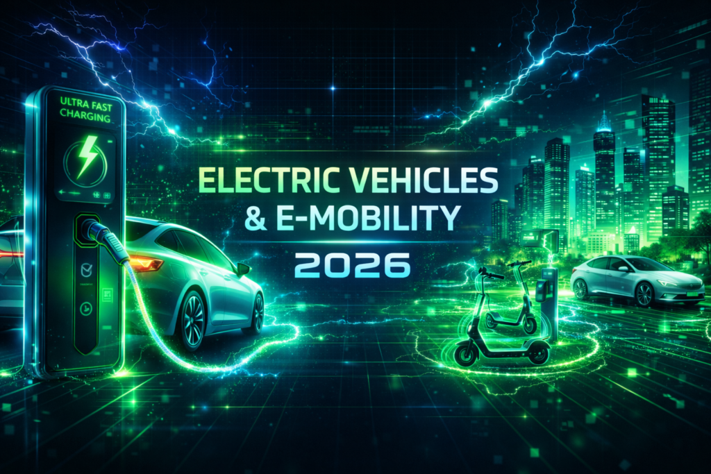 ⚡ Electric Vehicles & E-Mobility