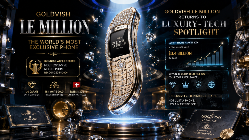 Goldvish Le Million Still Defines Luxury Tech in 2026 Goldvish Le Million
