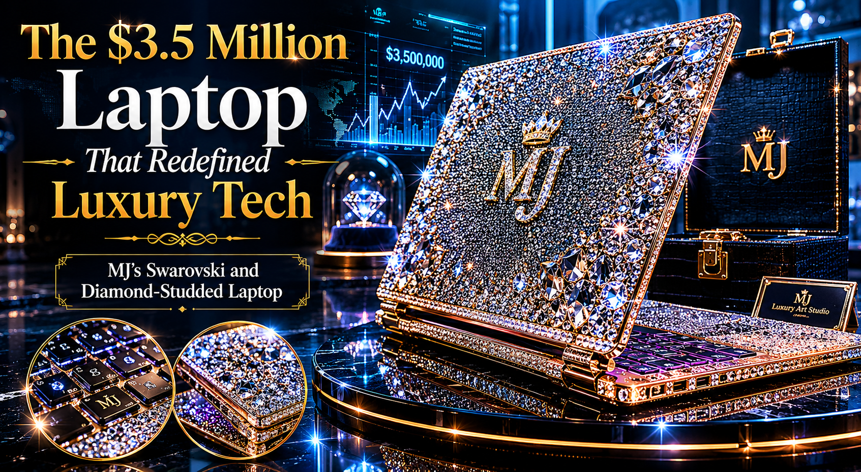 MJ Diamond Laptop Defines Luxury Tech Excess in 2026 MJ Diamond Laptop Defines Luxury Tech Excess in 2026