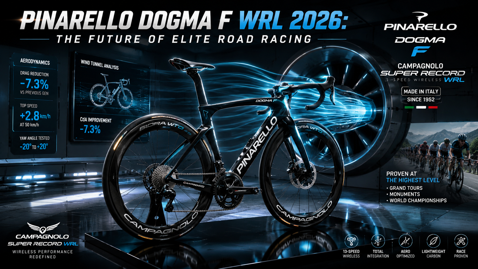 Pinarello Dogma F WRL Redefines Elite Racing Performance Pinarello Dogma F WRL Redefines Elite Racing Performance