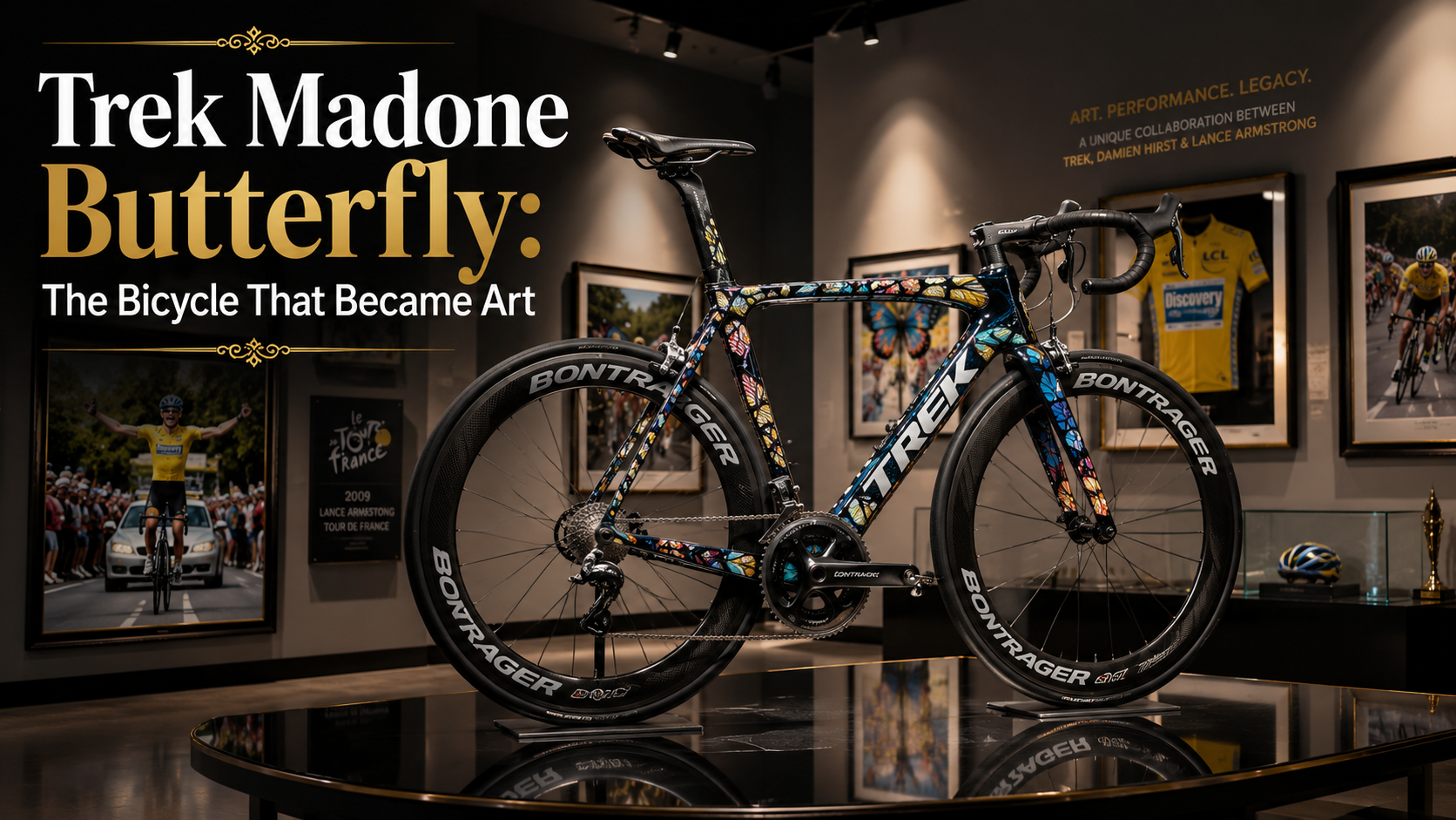 Trek Madone Butterfly Remains Cycling’s Most Iconic Art Bike Trek Madone Butterfly Remains Cycling’s Most Iconic Art Bike