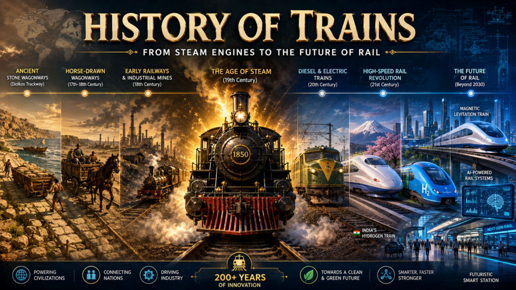 History of Trains: From Steam Engines to Smart Rail Future History of Trains