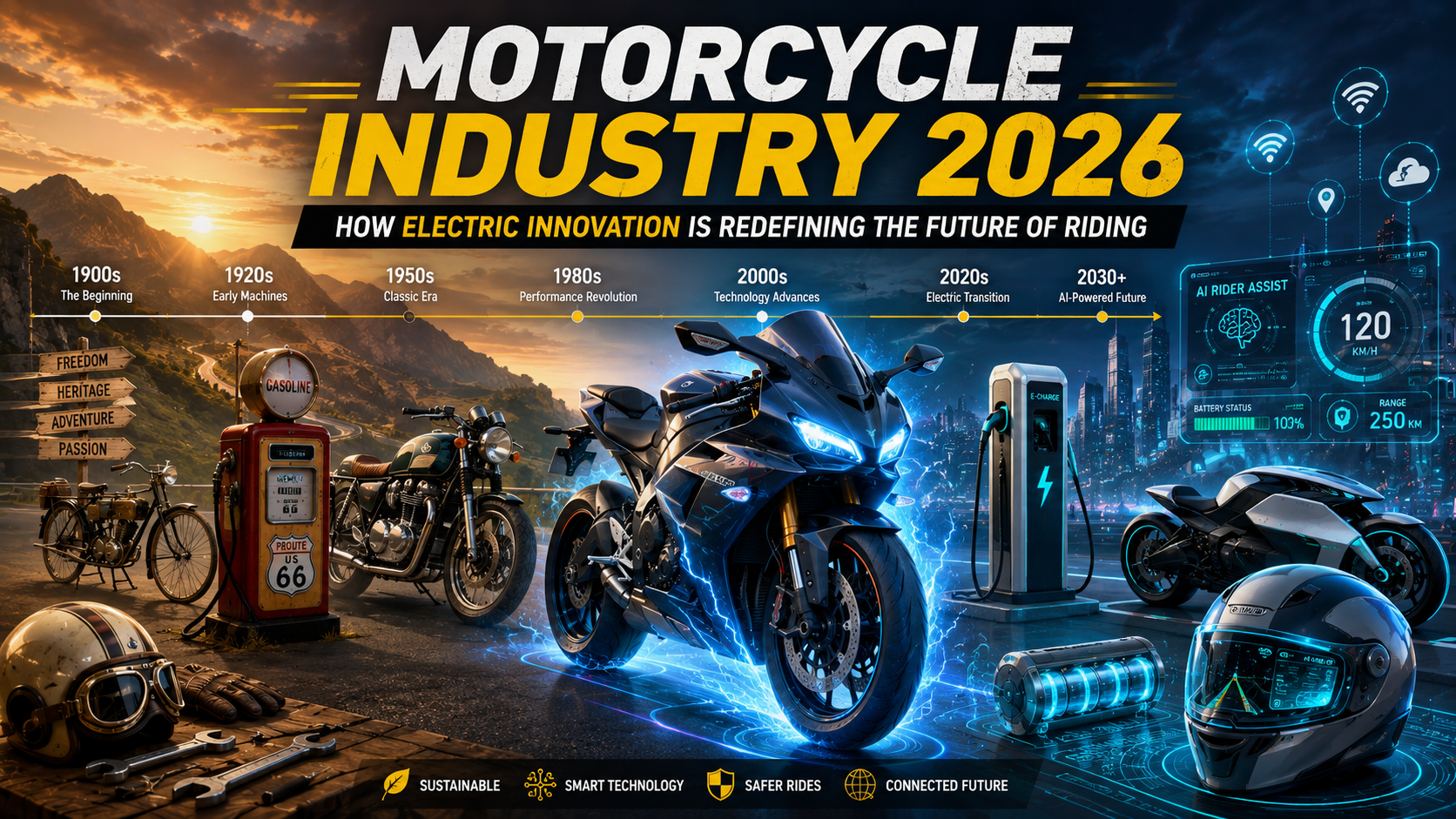 Motorcycle Industry Shifts as EV Innovation Accelerates