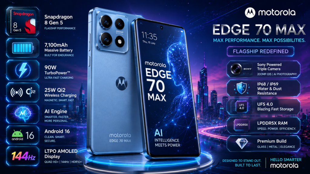 Motorola Edge 70 Max