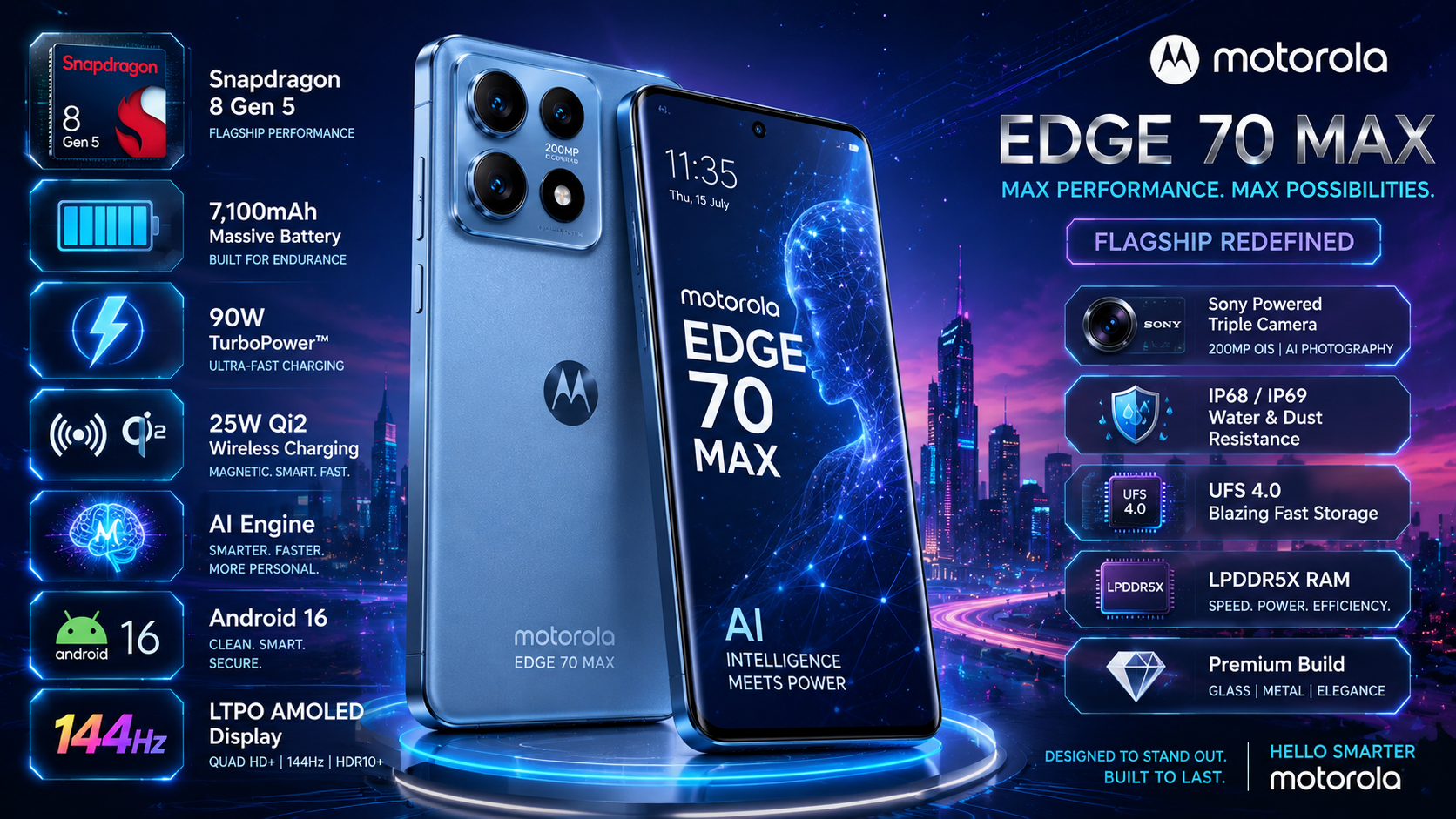 Motorola Edge 70 Max
