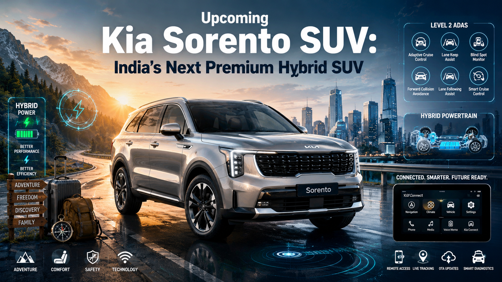 Upcoming Kia Sorento SUV Set to Shake Up India’s Market