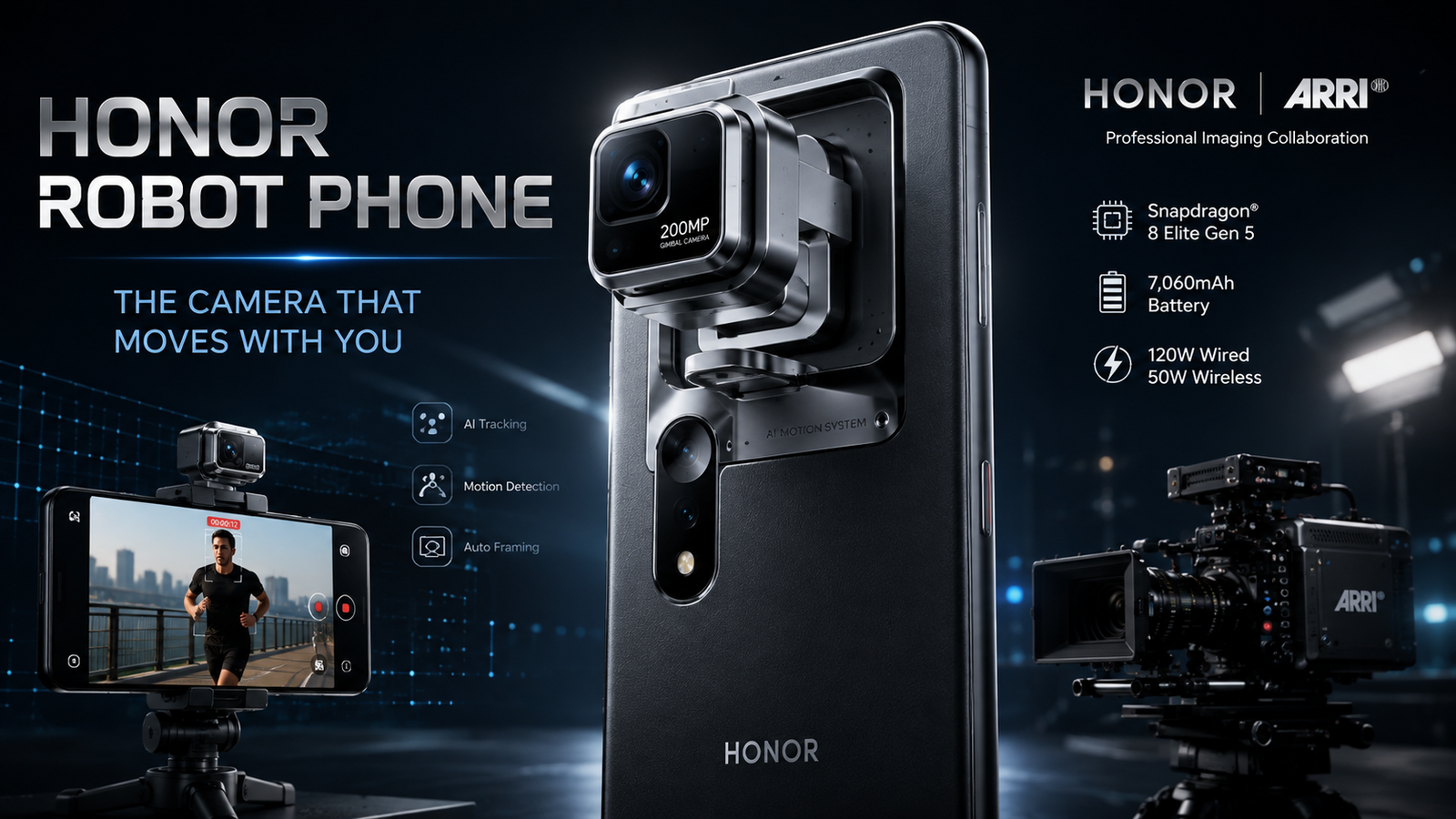 HONOR Robot Phone: The Camera That Moves With You